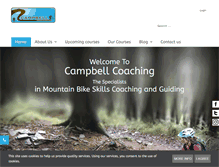 Tablet Screenshot of campbellcoaching.eu
